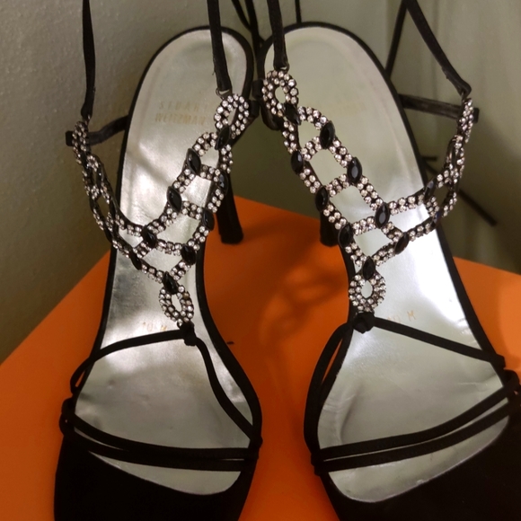 Stuart Weitzman Lightshow Stiletto 10 - Picture 1 of 9